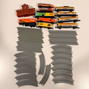 Galoob Vintage Micro Machines Rio Grande + more Trains with Tracks